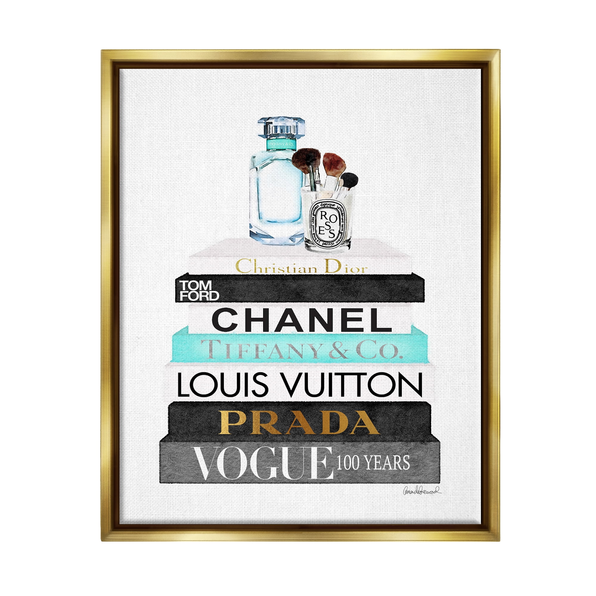 Fashion Wall Art Set Chanel Print Vogue Print Dior