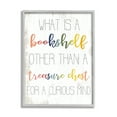 thumbnail image 1 of Stupell Industries Bookshelf Treasure Chest Rainbow Word Design, 11 x 14,Design by Daphne Polselli, 1 of 6