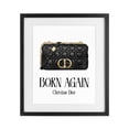 thumbnail image 1 of Stupell Industries Contemporary Born Again Christian Bag Black Framed Print Under Glass, 13 x 16, by Ziwei Li, 1 of 8