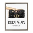 thumbnail image 1 of Stupell Industries Art Deco Born Again Christian Luxury Brown Floating Frame Canvas Art, 25 x 31, by Ziwei Li, 1 of 8