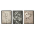 thumbnail image 1 of Stupell Industries Botanical Baby's Breath Herbs Botanical & Floral Painting Black Framed Art Print Wall Art, 16 x 20, Set of 3, 1 of 9
