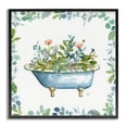 thumbnail image 1 of Stupell Industries Botanical Bath Tub Typography Painting Gray Framed Art Print Wall Art, 24 x 24, 1 of 10