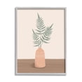 thumbnail image 1 of Stupell Industries Botanical Herb Ferns Roots Aztec Patterned Plant Vase ,11 x 14, Design by Nancy McKenzie, 1 of 5