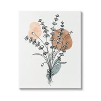 Stupell Industries Botanical Herb Sprig Bunches Graphic Art Gallery Wrapped Canvas Print Wall Art, Design by JJ Design House LLC