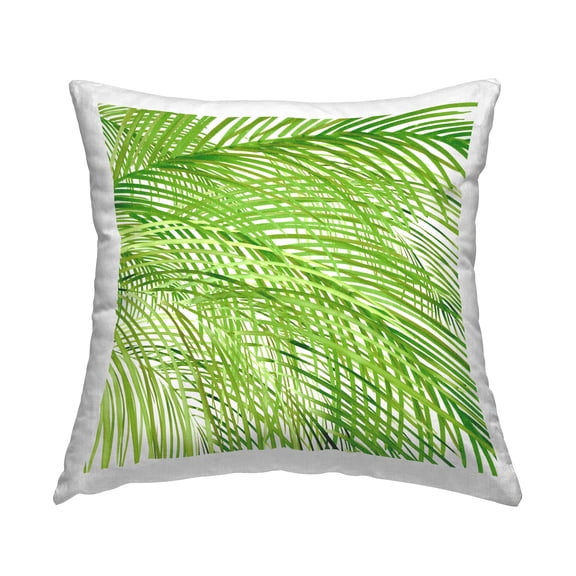 Stupell Industries Botanical Palms Pattern Decorative Printed Throw Pillow Design by Sherri Buck Baldwin