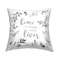 thumbnail image 1 of Stupell Industries Botanical Sprigs Love Lives Decorative Printed Throw Pillow Design by Carol Robinson., 1 of 6