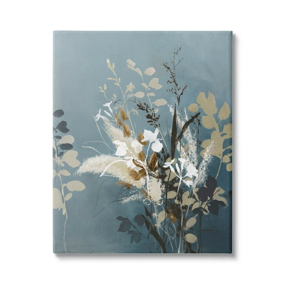 Stupell Industries Botanical Sprigs Modern Arrangement Graphic Art Gallery Wrapped Canvas Print Wall Art, Design by Design Fabrikken