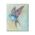 thumbnail image 1 of Stupell Industries Botanical Swallow Floral Blossom Wings Bird Painting Painting Gallery Wrapped Canvas Print Wall Art, Design by Lisa Morales, 1 of 7