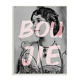 thumbnail image 1 of Stupell Industries Boujie Vintage Woman Portrait Trendy Pink Text Graphic Art Unframed Art Print Wall Art, Design by Daphne Polselli, 1 of 5