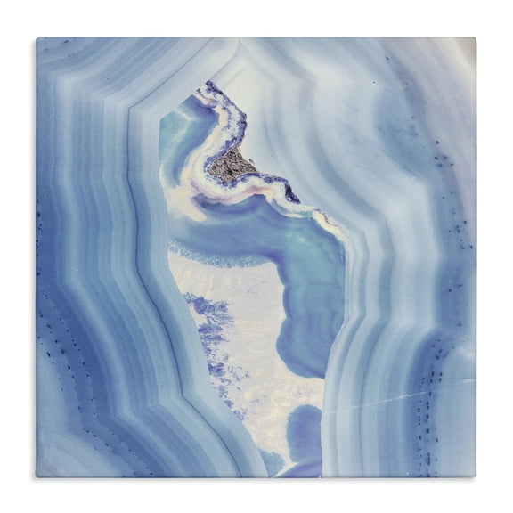 Stupell Industries Bound In Blue Geode Canvas Wall Art design by Sophie 6, 24 x 24