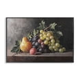 thumbnail image 1 of Stupell Industries Transitional Bountiful Fruit Classic Still Life Black Framed Giclee Art, 18 x 12, by Petals Prints Design, 1 of 8