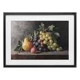 thumbnail image 1 of Stupell Industries Transitional Bountiful Fruit Classic Still Life Black Framed Print Under Glass, 20 x 14, by Petals Prints Design, 1 of 8