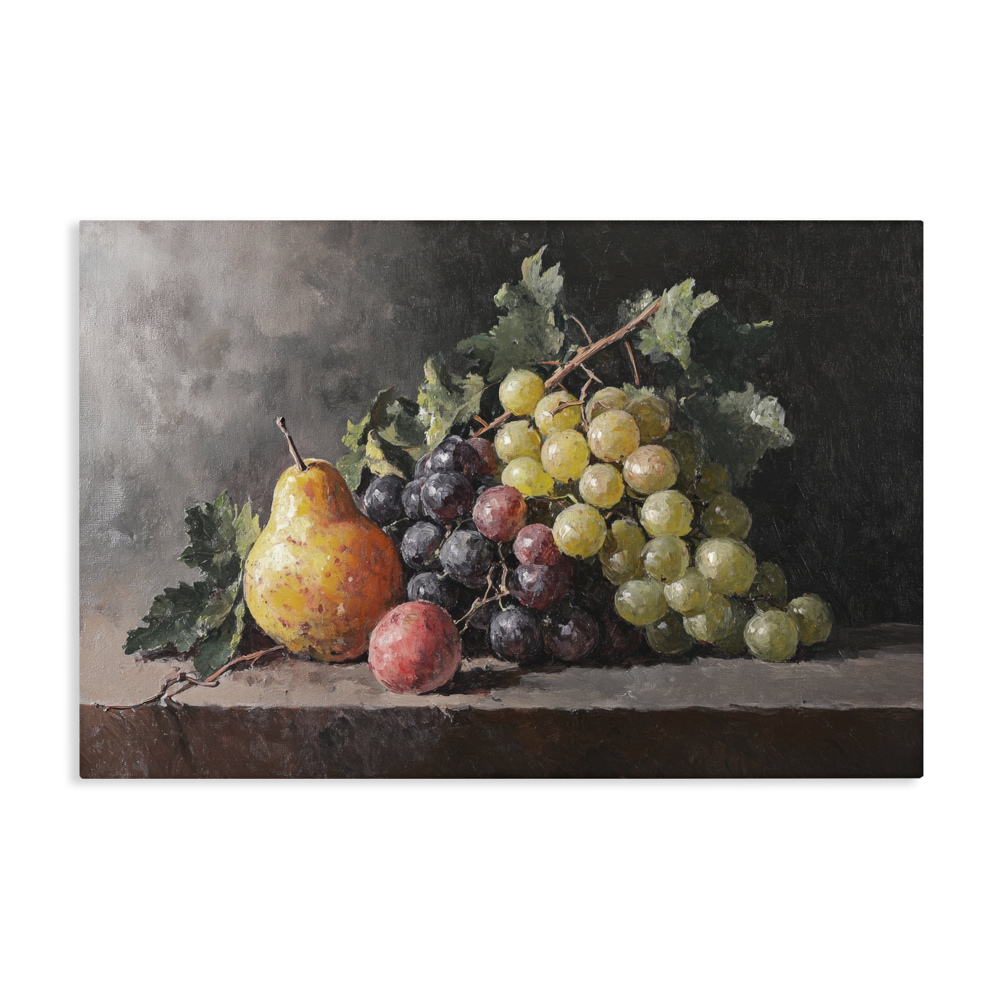 Stupell Industries Bountiful Fruit Classic Still Life Canvas Wall Art, design by Petal Prints Design