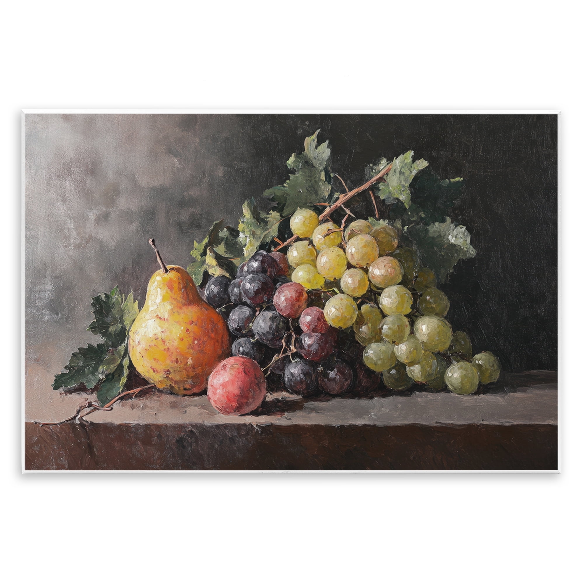 Stupell Industries Bountiful Fruit Classic Still Life Wall Plaque Art, design by Petal Prints Design