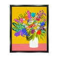 thumbnail image 1 of Stupell Industries Bouquet on Yellow Botanical & Floral Painting Black Floater Framed Canvas Art Print Wall Art, 25 x 31, 1 of 10