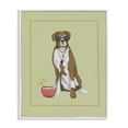 thumbnail image 1 of Stupell Industries Contemporary Boxer Beach Day White Framed Giclee Art, 11 x 14, by Sadie Harper, 1 of 8