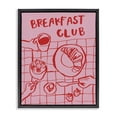 thumbnail image 1 of Stupell Industries Bohemian Breakfast Club Doodles Black Floating Frame Canvas Art, 17 x 21, by Jenaya Jackson, 1 of 8