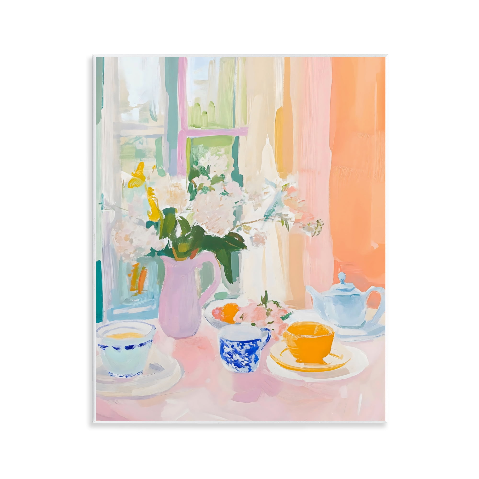 Stupell Industries Breakfast Still Life Abstraction Wall Plaque Art, design by The Prints Vibe