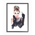 thumbnail image 1 of Stupell Industries Breakfast at Bubblegum Famous Fashion Icon Portrait Framed Wall Art Design by Ziwei Li, 11" x 14", Black Framed, 1 of 8