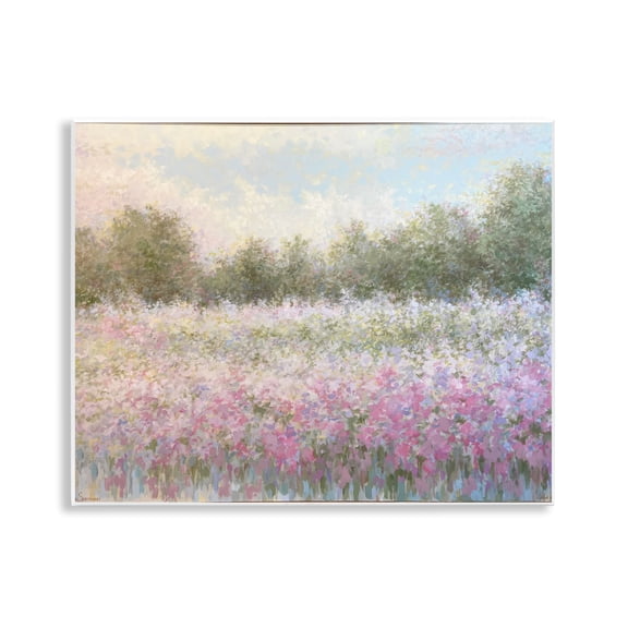 Stupell Industries Breath of Spring Landscape Landscape & Nature Painting Unframed Art Print Wall Art, 14 x 11