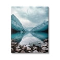 thumbnail image 1 of Stupell Industries Breathtaking Rocky River Scenery Blue Mountain Peaks Canvas Wall Art, 30 x 40, Design by Alpenglow Workshop, 1 of 5