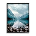 thumbnail image 1 of Stupell Industries Breathtaking Rocky River Scenery Blue Mountain Peaks Framed Wall Art, 11 x 14, Design by Alpenglow Workshop, 1 of 5