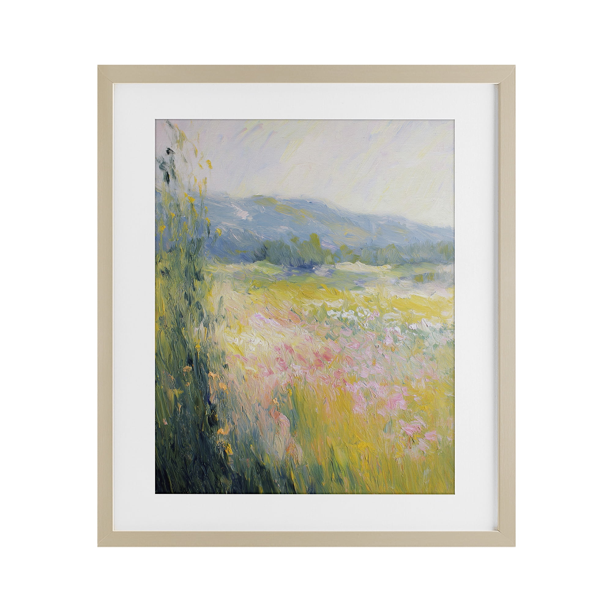 Stupell Industries Breeze Through The Blooms Birch Framed Print Under Glass, design by Svetlana Aleynikova