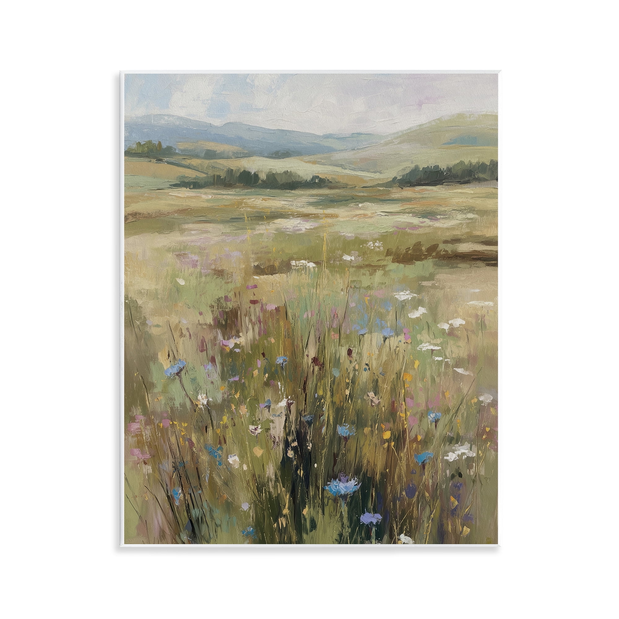 Stupell Industries Breezy Pastures Impression Wall Plaque Art, design by Svetlana Aleynikova