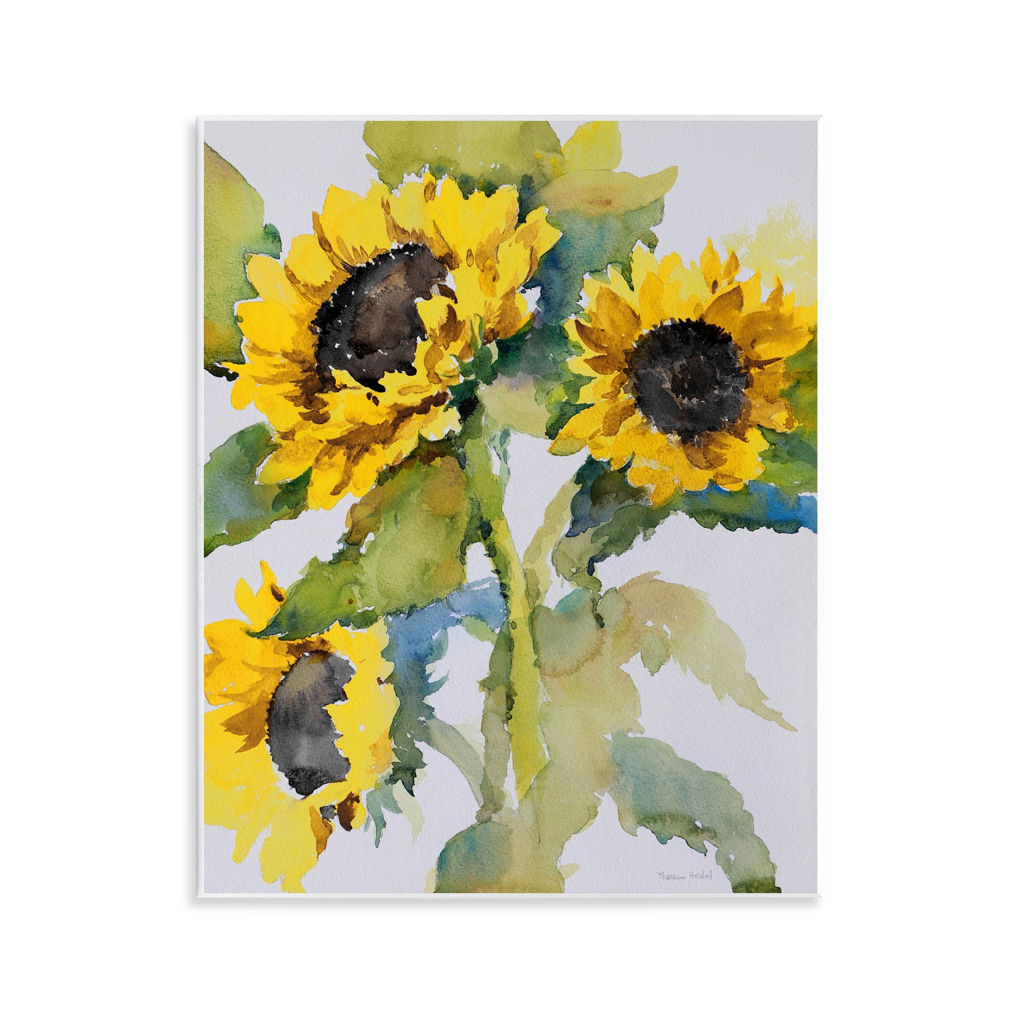 Stupell Industries Bright Blooming Bouquet Botanical & Floral Painting Unframed Art Print Wall Art, 11 x 14