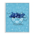thumbnail image 1 of Stupell Industries Bright Blue Blueberries in Teacup White Framed Giclee Art design by Susan Lugar, 30 x 24, 1 of 8