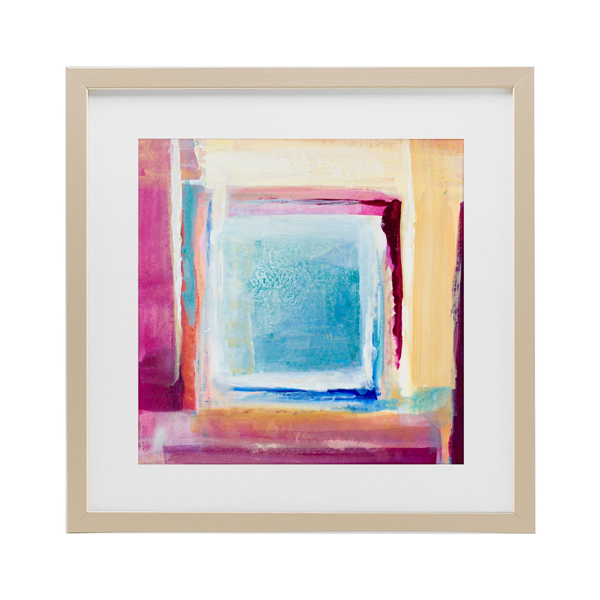 Stupell Industries Bright Colors New Day Birch Framed Print Under Glass, design by Lanie Loreth
