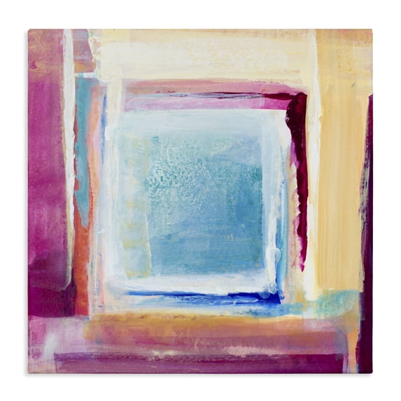 Stupell Industries Modern Bright Colors New Day Canvas Art, 24 x 24, by Lanie Loreth
