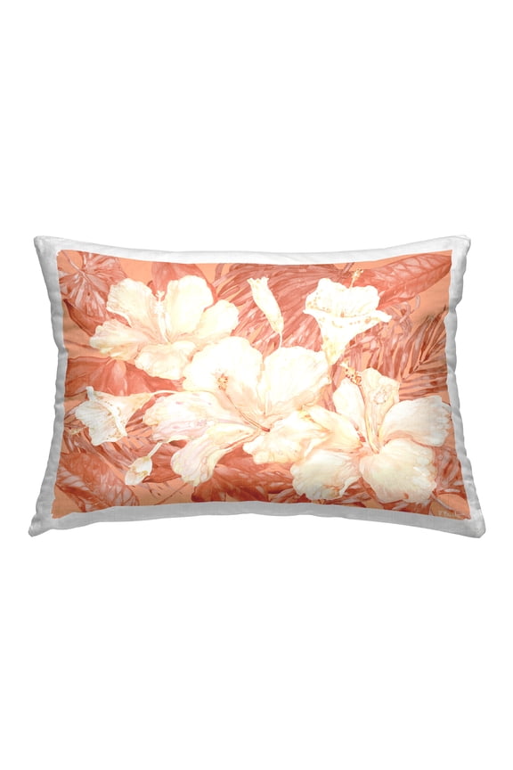 Industries Bright Hibiscus Bundle Decorative Printed Throw Pillow Design by Paul Brent.