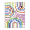 thumbnail image 1 of Stupell Industries Modern Bright Playful Rainbow Arches Canvas Art, 16 x 20, by Amber Sterling, 1 of 8