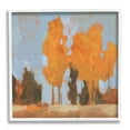 thumbnail image 1 of Stupell Industries Brilliant Orange Leaves Golden Season Trees Abstract Landscape, 12 x 12, Designed by Jacob Green, 1 of 6