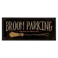 thumbnail image 1 of Stupell Industries Broom Parking Black Cats Allowed Holiday Painting Gallery Wrapped Canvas Print Wall Art, 1 of 5