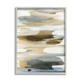 thumbnail image 1 of Stupell Industries Brown Blue Abstract Shapes Graphic Art Gray Framed Art Print Wall Art, Design by Jackie Hanson, 1 of 7
