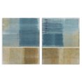 thumbnail image 1 of Stupell Industries Contemporary Brown & Blue Abstraction 2pc Canvas Art Set, 24 x 30 each, by Flora Kouta, 1 of 8