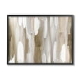 thumbnail image 1 of Stupell Industries Brown Fluid Shapes Arrangement Graphic Art Black Framed Art Print Wall Art, Design by Jackie Hanson, 1 of 7