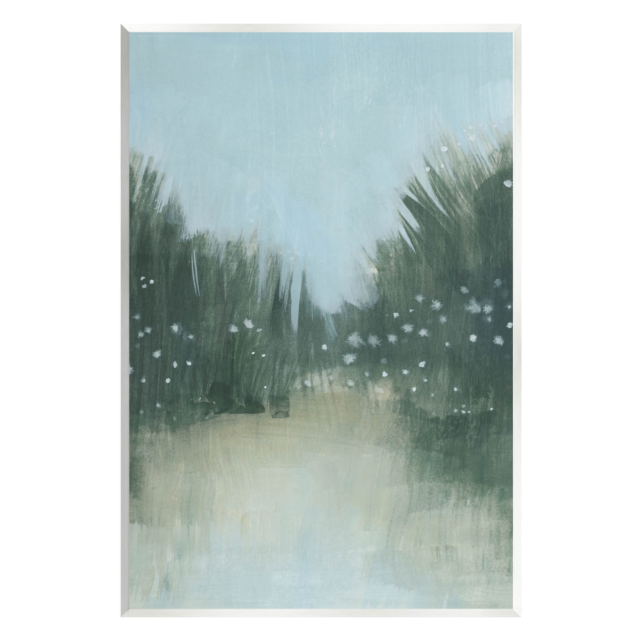 Stupell Industries Brushed Nature Grasses Scene Painting Unframed Art Print Wall Art, Design by Grace Popp