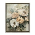thumbnail image 1 of Stupell Industries Brushed Spring Bouquet Plants & Flowers Painting Brown Floater Framed Canvas Art Print Wall Art, 17 x 21, 1 of 10