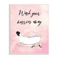 thumbnail image 1 of Stupell Industries Bubble Bath Glam Pink Bubbles Female Lounging, 10 x 15, Designed by Martina Pavlova, 1 of 1