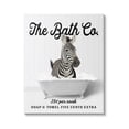 thumbnail image 1 of Stupell Industries Bubble Bathtub Zebra Animals & Insects Painting Gallery Wrapped Canvas Print Wall Art, 36 x 48, 1 of 8