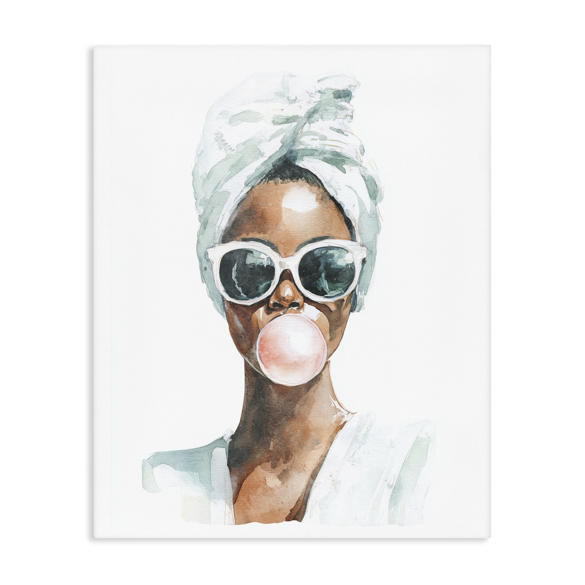 Stupell Industries Bubble Reverie Female Canvas Wall Art, design by Svetlana Aleynikova