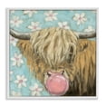 thumbnail image 1 of Stupell Industries Shabby Chic Bubblegum Sweetie Cattle White Framed Giclee Art, 24 x 24, by Sara G. Designs, 1 of 8