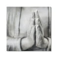 thumbnail image 1 of Stupell Industries Buddha Prayer Hands Figurative Photography Gallery Wrapped Canvas Print Wall Art, 24 x 24, 1 of 8