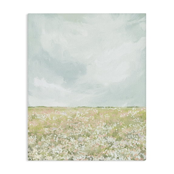 Stupell Industries Contemporary Budding Field In Spring Canvas Art, 30 x 40, by Leah Straatsma