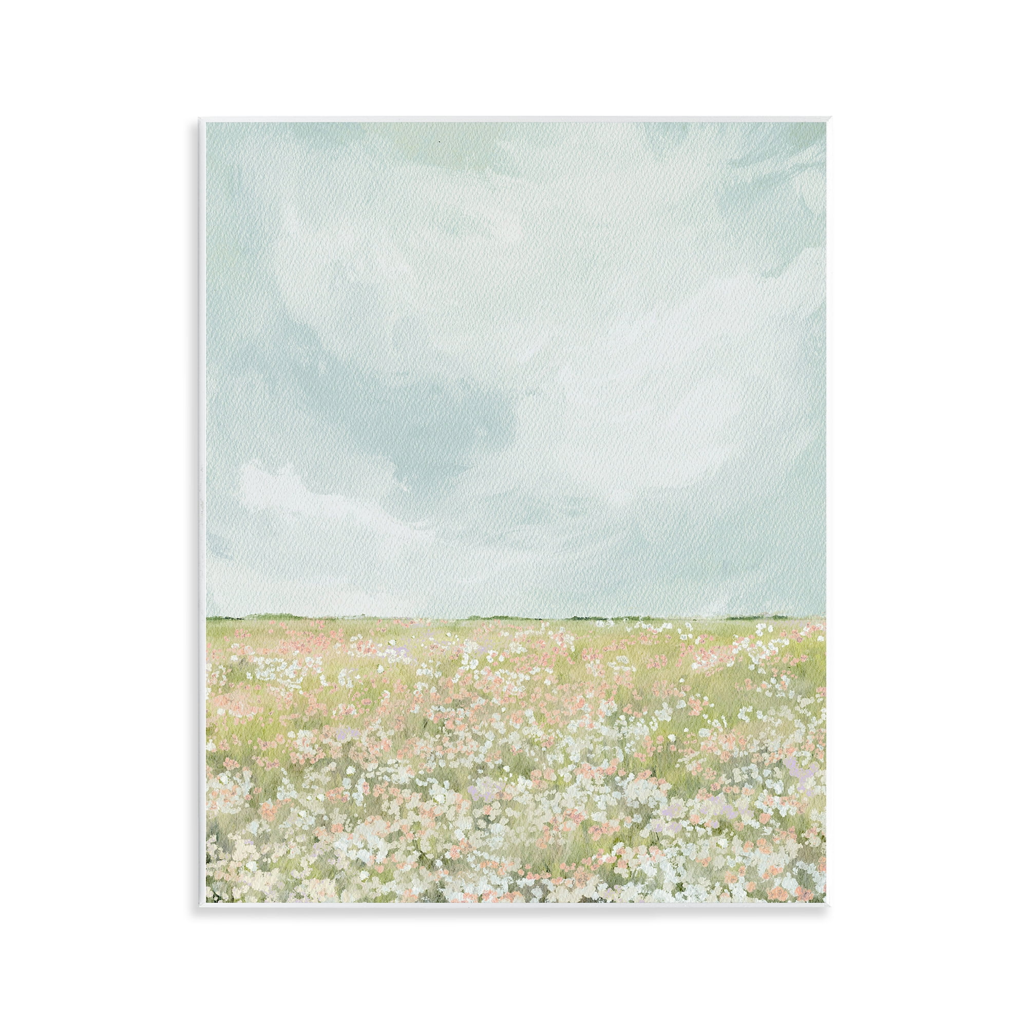 Stupell Industries Budding Field In Spring Wall Plaque Art, design by Leah Straatsma