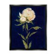 thumbnail image 1 of Stupell Industries Budding Rose Blossoms Painting Jet Black Floating Framed Canvas Print Wall Art, Design by Liz Jardine, 1 of 6
