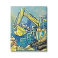 thumbnail image 1 of Stupell Industries Bulldozer Construction Painting Transportation Painting Gallery Wrapped Canvas Print Wall Art, 30 x 40, 1 of 8